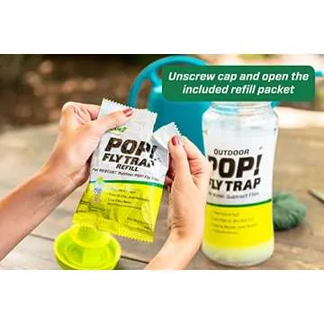 RESCUE! POP! Fly Trap – Massive 40,000 Fly Capacity