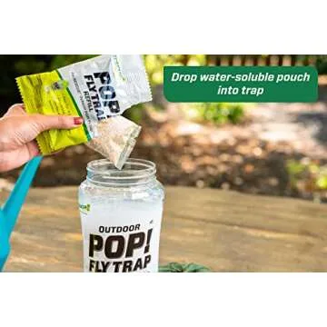 RESCUE! POP! Fly Trap – Massive 40,000 Fly Capacity