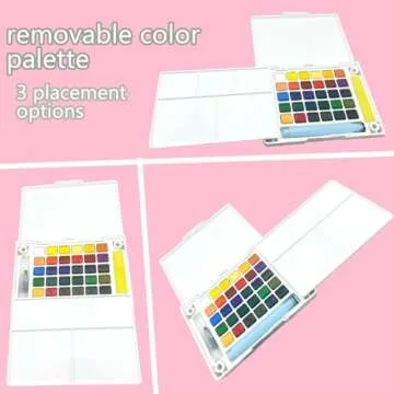 Portable MAIKEDEPOT Travel Watercolor Painting Set