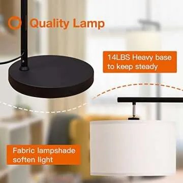 Addlon Montage Modern Floor Lamp - Mid Century Style for Any Room