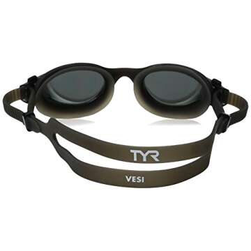 TYR Adult Vesi Mirrored Swimming Goggles | Anti Fog & Leakproof Design