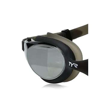 TYR Adult Vesi Swimming Goggles - Anti Fog, Leakproof, Adjustable