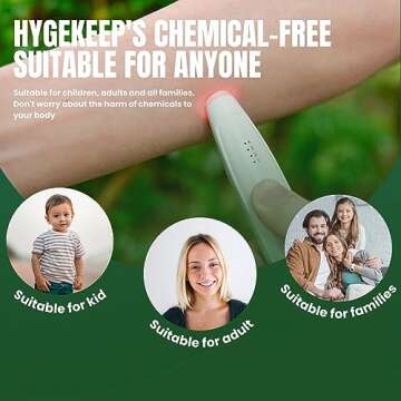 Insect Bite Relief Pen – Chemical-Free Heat Therapy for Mosquito Bites & Bee Stings | Portable, Kids-Safe & Reusable | Instant Itch & Swelling Relief | Bite Away