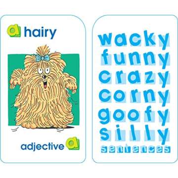 Nouns, Verbs & More Game Cards for Kids - Fun Learning