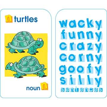 Nouns, Verbs & More Game Cards for Kids - Fun Learning