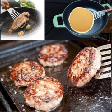 Durable La Cuisine Fish Spatula with Stainless Steel Blade