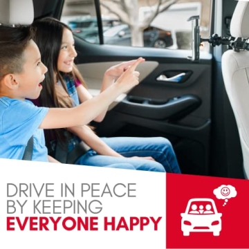 Macally Adjustable Car Tablet Holder for Backseat Entertainment