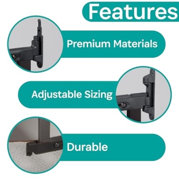 KidCo Bamboo Angle Mount Safeway Gate for Stairs