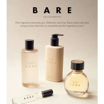 Victoria's Secret Bare Eau de Parfum, Notes of Australian Sandalwood, Mandarin Madagascar & Egyptian Violet, Perfumes for Women (1.7 oz)
