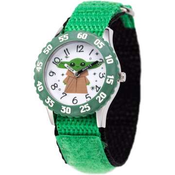 The Mandalorian Kids' Analog Watch - Durable & Stylish