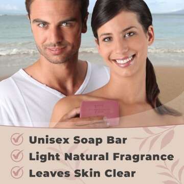 Dead Sea Mineral Sandalwood Soap - Natural Skin Care