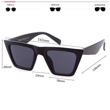 SORVINO Vintage Sunglasses Retro Cateye UV400 Protection