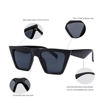 SORVINO Vintage Sunglasses Retro Cateye UV400 Protection
