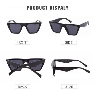 SORVINO Vintage Sunglasses Retro Cateye UV400 Protection