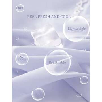 FINETOO Women's High Waisted Seamless Underwear Full Coverage Brief Ladies No Show Panties Sexy Lingerie Regular&Plus Size(L)