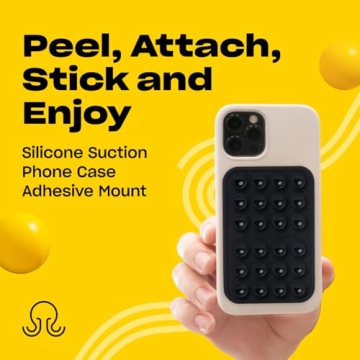 OCTOBUDDY MAX - Strong Suction Phone Mount for Selfies