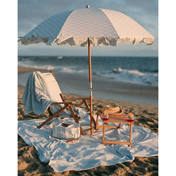 Premium Mini Picnic Table with Wine Holders - Business & Pleasure