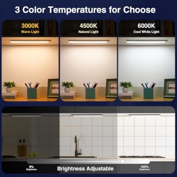 LED Under Cabinet Lighting | Rechargeable & Motion Sensor