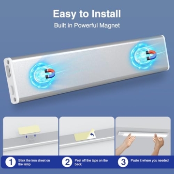 LED Under Cabinet Lighting | Rechargeable & Motion Sensor