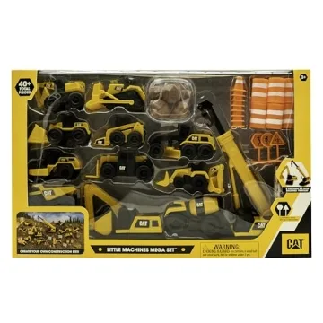 CAT Construction Toys Mega Set for Kids - 40 Pieces