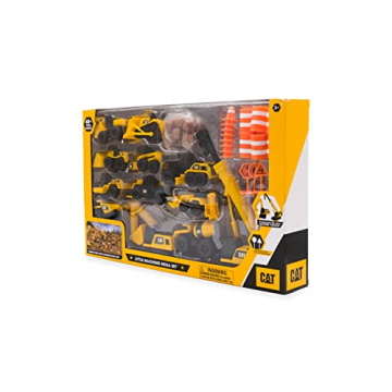 CAT Construction Toys Mega Set for Kids - 40 Pieces