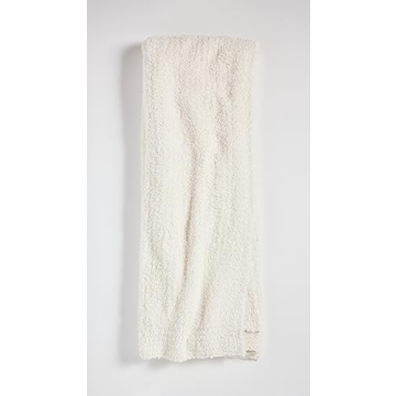 Barefoot Dreams CozyChic Throw Blanket in Cream