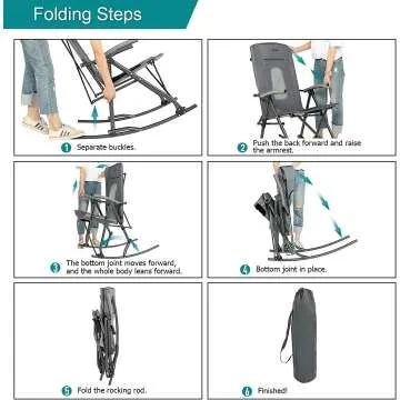 High Back Rocking Chair for Ultimate Comfort
