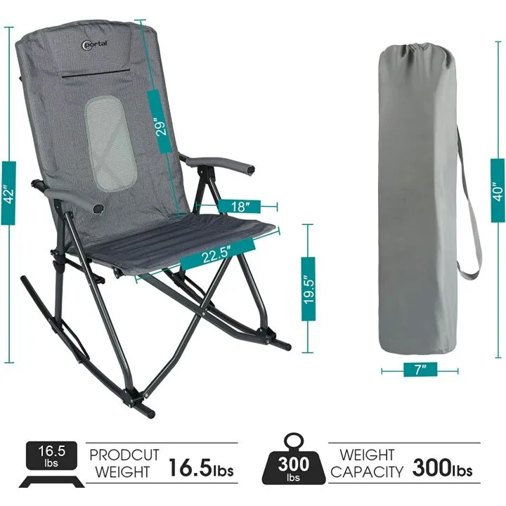 High Back Rocking Chair for Ultimate Comfort