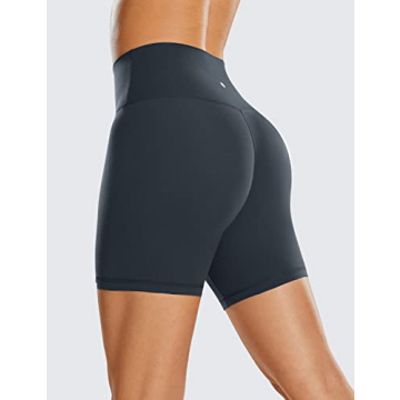 CRZ YOGA ButterLuxe Biker Shorts High Waisted Performance