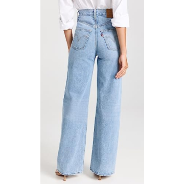 Flattering Levi's Women's Ribcage Wide Leg Jeans for Style