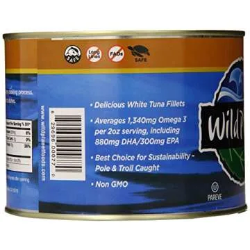 Wild Planet Sustainably Caught Albacore Tuna, 64 oz Can