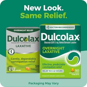 Dulcolax Stimulant Laxative Tablets for Fast Relief