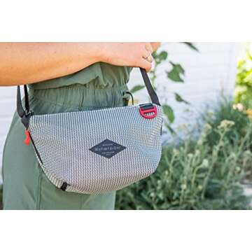 Sherpani Demi White/Black Stylish Shoulder Bag