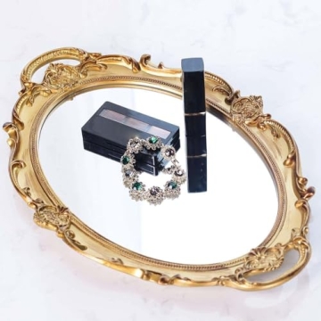 Stylish Zosenley Decorative Mirror Tray for Home