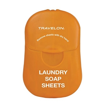 Travelon Laundry Soap Sheets Compact Clean on the Go