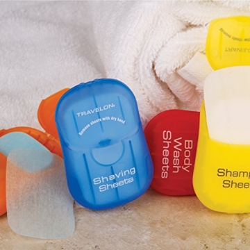 Travelon Laundry Soap Sheets Compact Clean on the Go