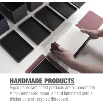 Bigso Oskar Document Storage Box for Elegant Organization