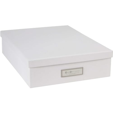 Bigso Oskar Document Storage Box for Elegant Organization