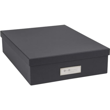Bigso Oskar Document Storage Box for Elegant Organization