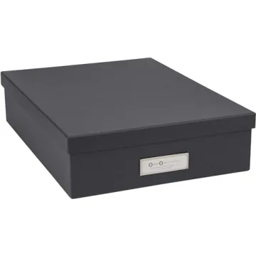 Bigso Oskar Document Storage Box for Elegant Organization