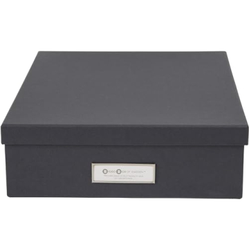 Bigso Oskar Document Storage Box for Elegant Organization