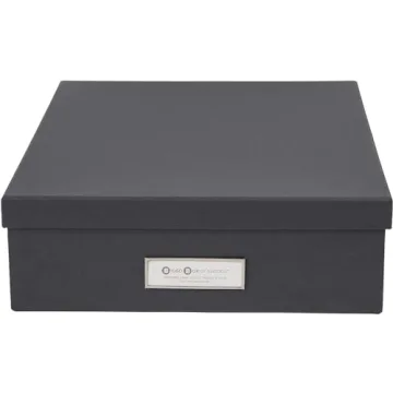 Bigso Oskar Document Storage Box for Elegant Organization
