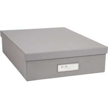 Bigso Oskar Document Storage Box for Elegant Organization