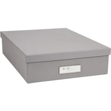Bigso Oskar Document Storage Box for Elegant Organization