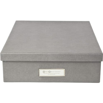 Bigso Oskar Document Storage Box for Elegant Organization