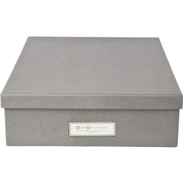 Bigso Oskar Document Storage Box for Elegant Organization