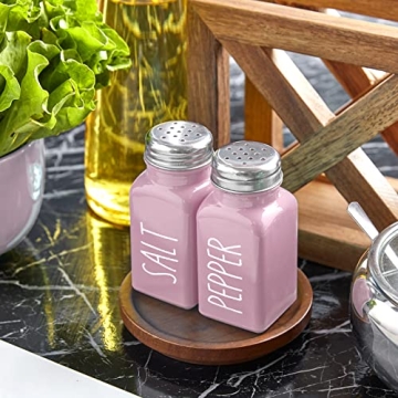 Charming Pink Salt and Pepper Shakers Set for Any Home
