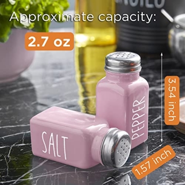 Charming Pink Salt and Pepper Shakers Set for Any Home