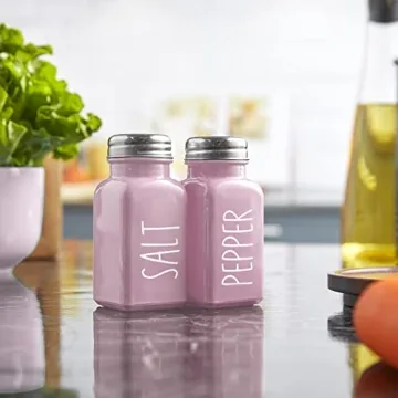 Charming Pink Salt and Pepper Shakers Set for Any Home