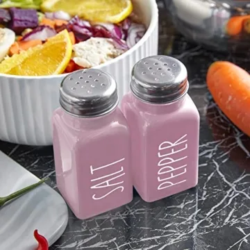 Charming Pink Salt and Pepper Shakers Set for Any Home